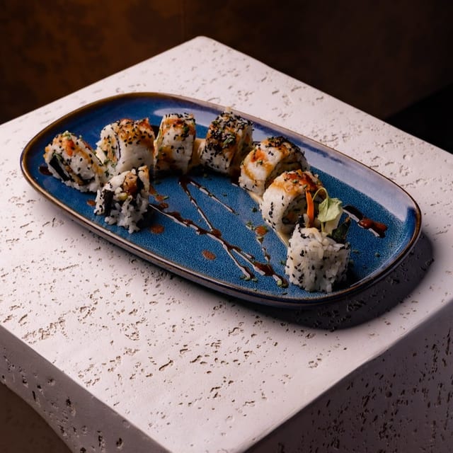 Karaage Inside-Out Roll.