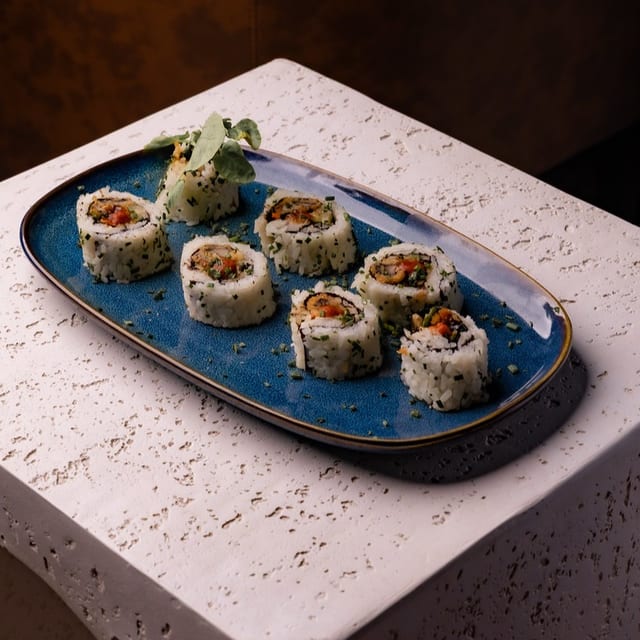 Tempura Mushroom Roll.